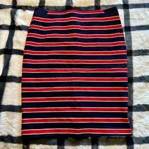 The Limited Striped Pencil skirt size 4